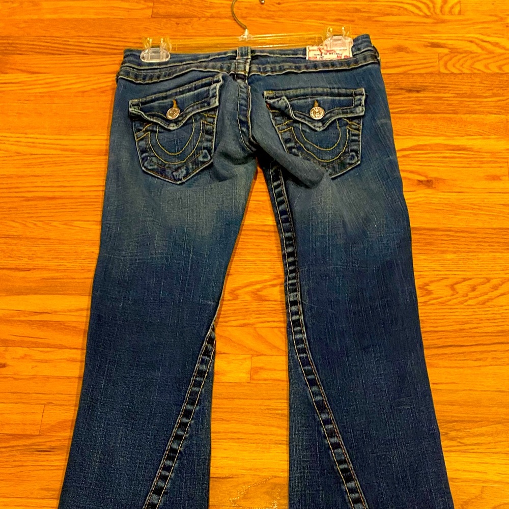 True Religion Jeans. Medium blue wash Joey style.